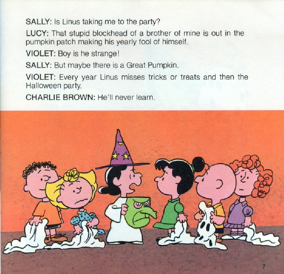 It's the Great Pumpkin, Charlie Brown (09),绘本,绘本故事,绘本阅读,故事书,童书,图画书,课外阅读